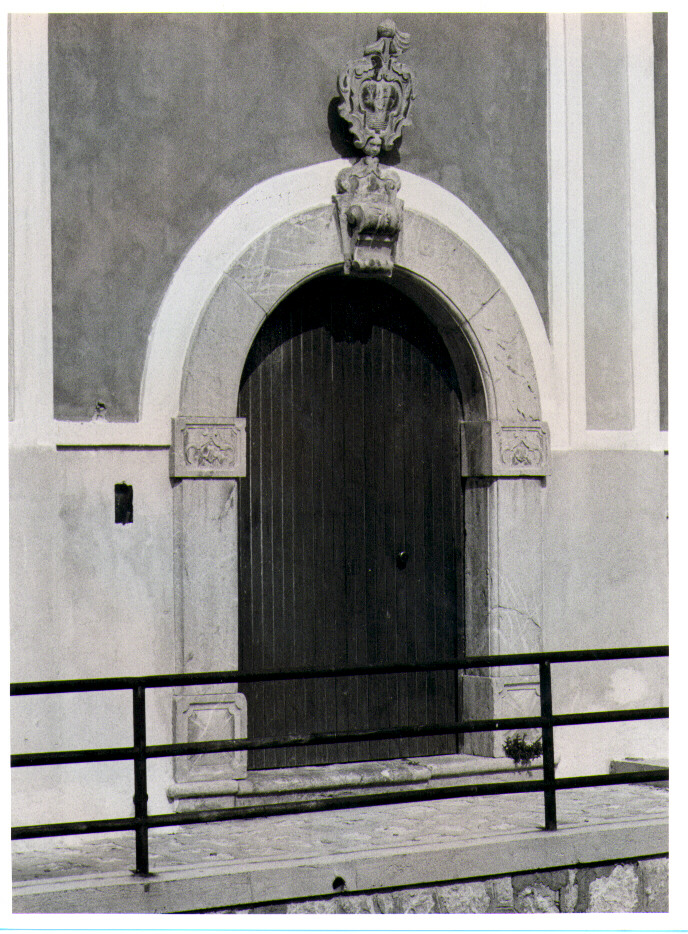 mostra di porta - bottega Italia meridionale (sec. XVIII)