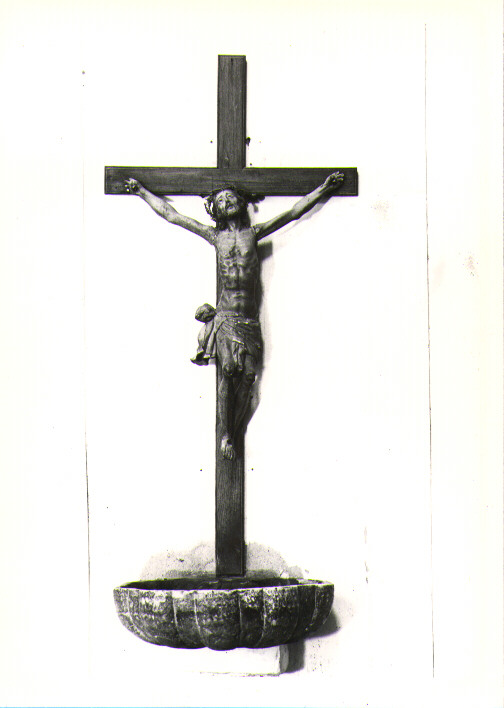 Cristo crocifisso (scultura) - bottega Italia meridionale (sec. XVIII)