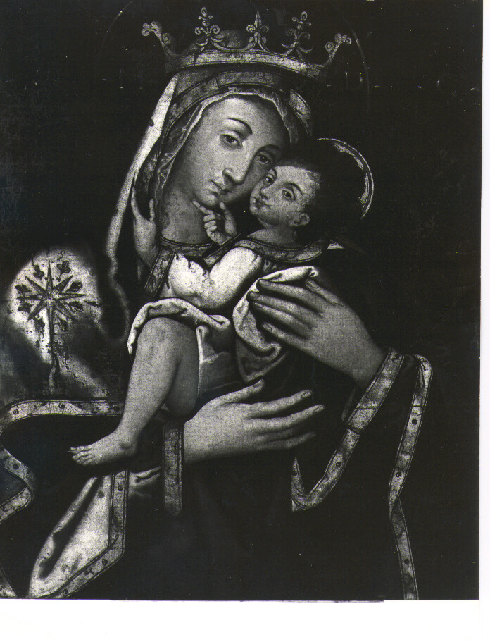 Madonna del Carmelo (dipinto) - ambito napoletano (secc. XVI/ XVII)