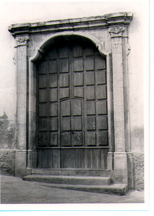 portale - bottega lucana (fine sec. XVIII)