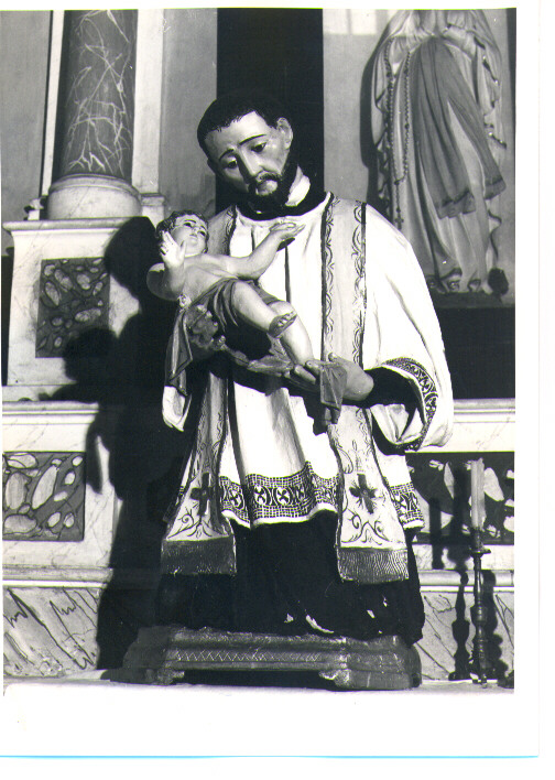 San Gaetano da Thiene (busto) - bottega leccese (seconda metà sec. XIX)