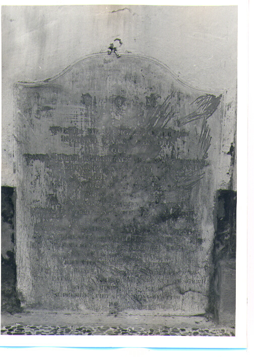 monumento funebre - bottega lucana (sec. XIX)