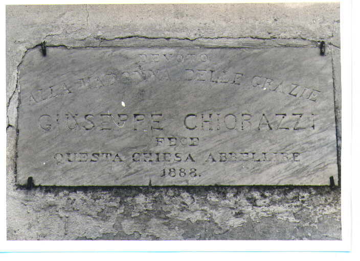 lapide documentaria - bottega lucana (sec. XIX)