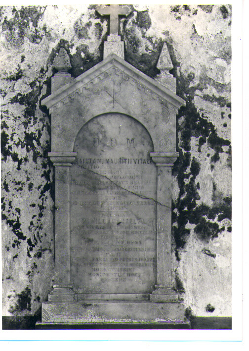 monumento funebre - bottega lucana (sec. XIX)
