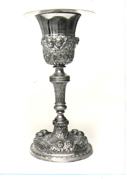 calice - bottega napoletana (sec. XIX)