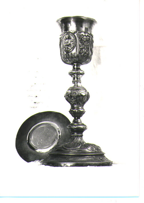 patena - bottega napoletana (fine sec. XIX)