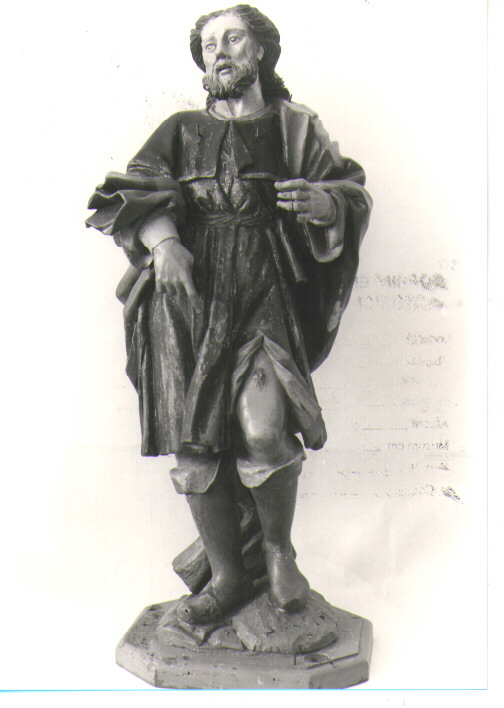 San Rocco (statua) - bottega lucana (sec. XIX)