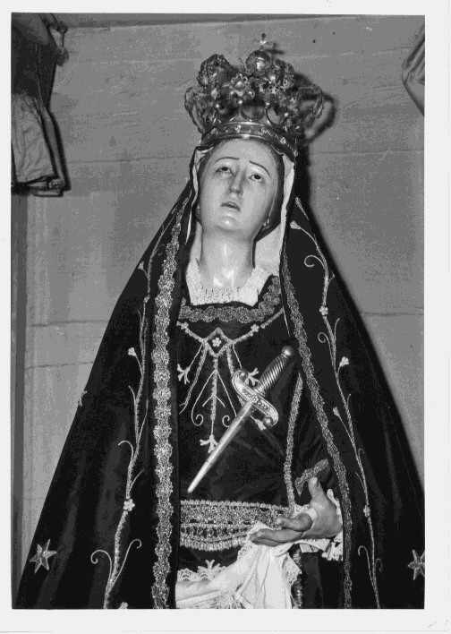 Madonna Addolorata (manichino) - bottega lucana (sec. XIX)