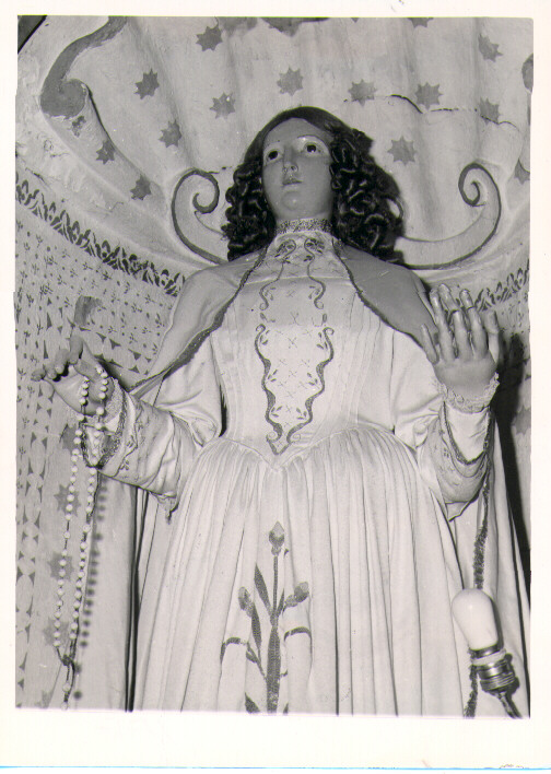 Madonna del Rosario (manichino) - bottega Italia meridionale (sec. XIX)