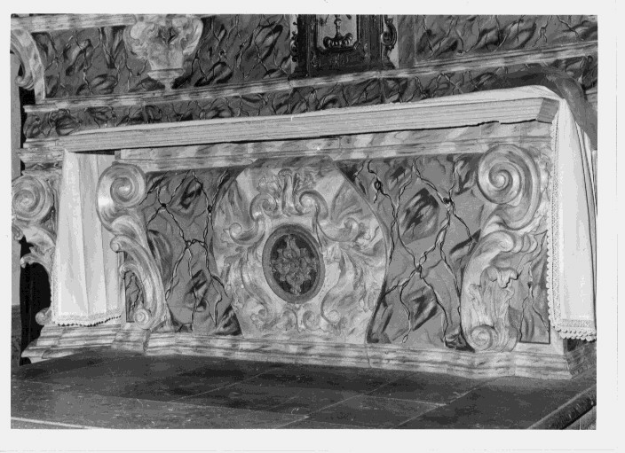 altare maggiore - bottega lucana (fine sec. XVIII)