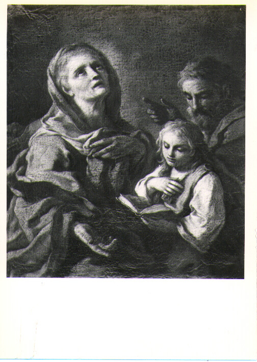 Maria Vergine bambina con Sant'Anna e San Gioacchino (dipinto) - ambito Italia meridionale (seconda metà sec. XVIII)