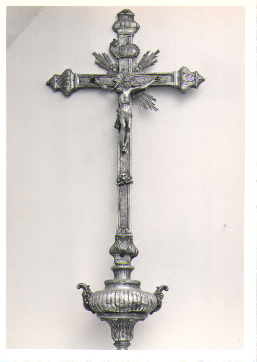 croce processionale di Schisano Carlo (sec. XIX)