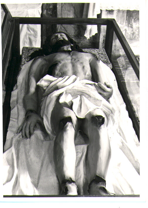 Cristo deposto dalla croce (statua) - bottega Italia meridionale (inizio sec. XX)