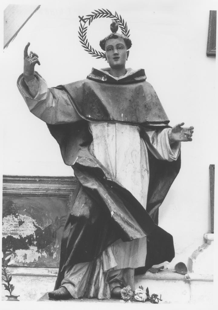 San Domenico (statua) - bottega lucana (sec. XVIII)