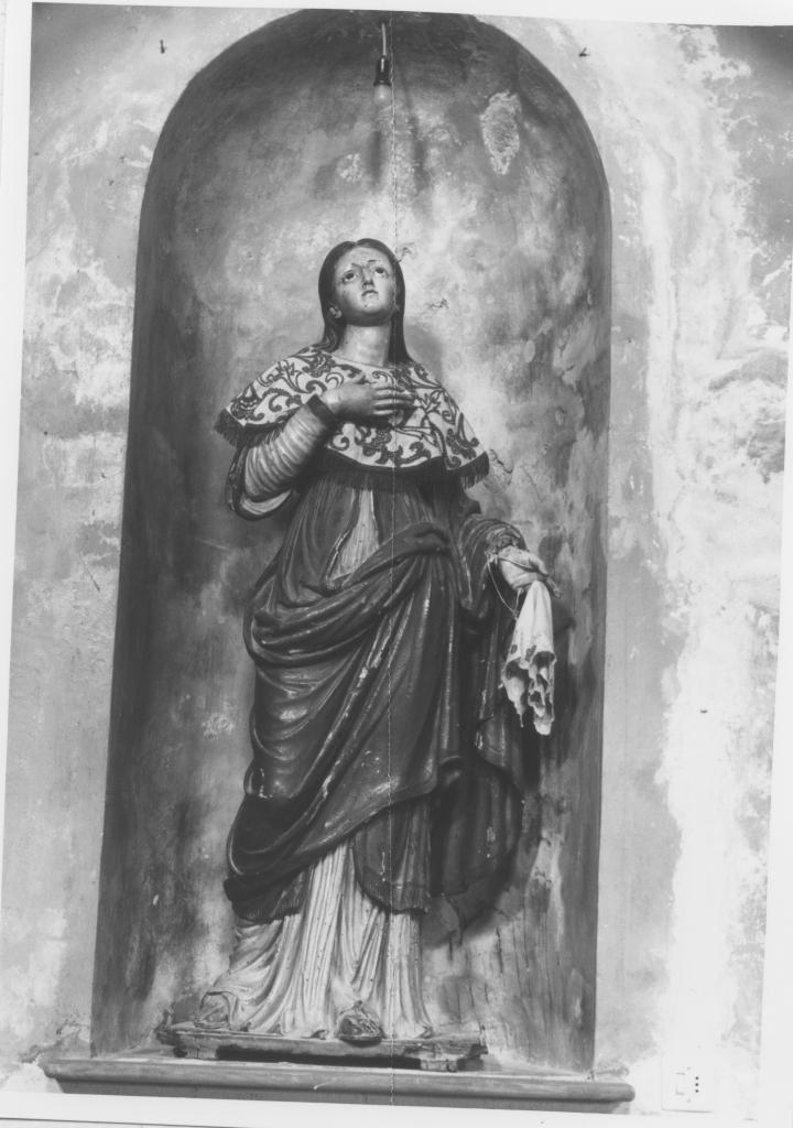 Santa Filomena (statua) - bottega lucana, ambito lucano, ambito lucano (fine sec. XVIII)