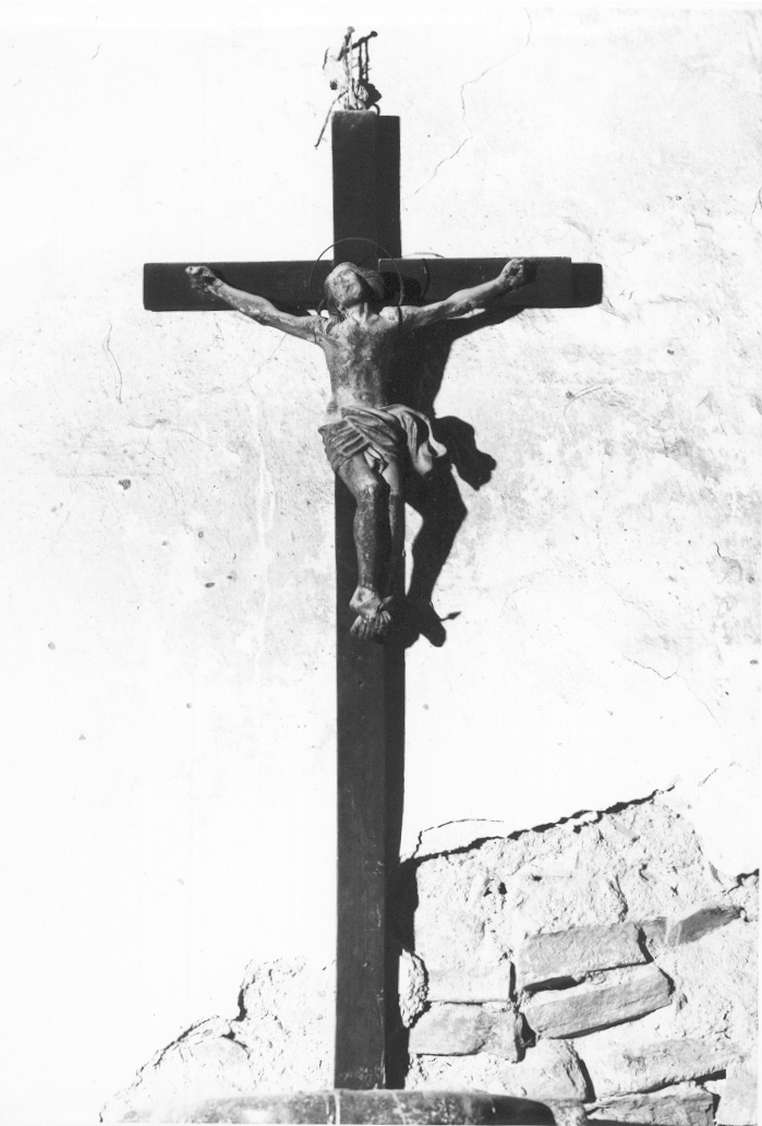 crocifisso - bottega Italia meridionale (fine/inizio secc. XVIII/ XIX)