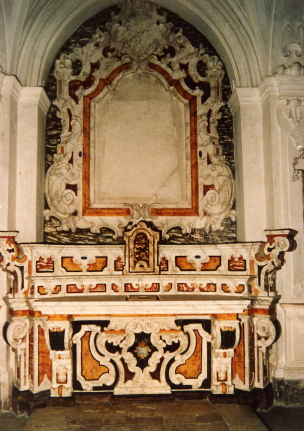 altare - bottega napoletana (sec. XVIII)