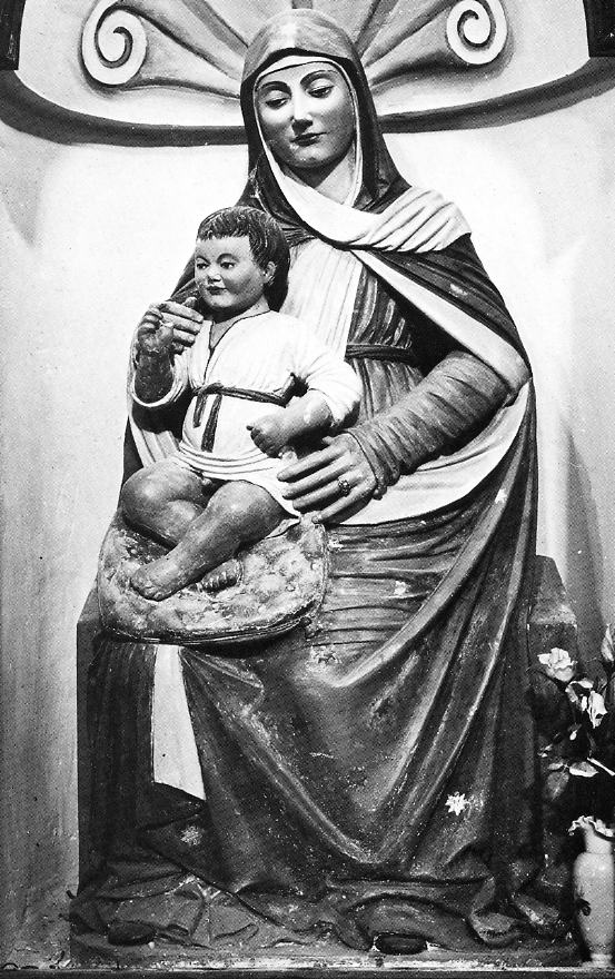 Santa Maria della Salute, Madonna con Bambino (statua) di Stefano da Putignano (sec. XVI)