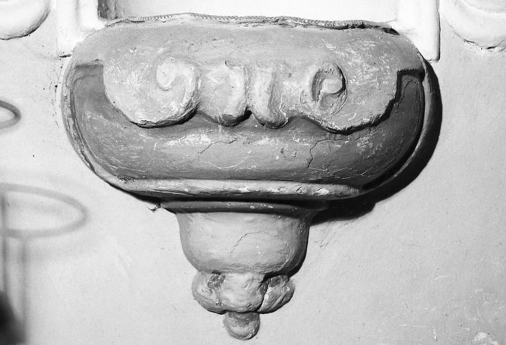 acquasantiera pensile - bottega Italia meridionale (sec. XVIII)