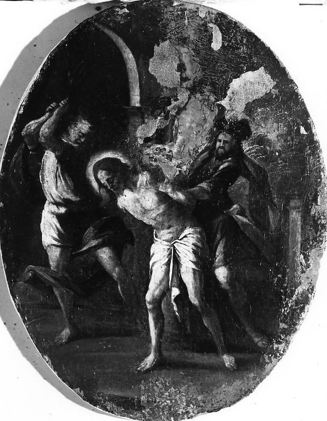 flagellazione di Cristo (dipinto, ciclo) di Conversi Vito Antonio (sec. XVIII)