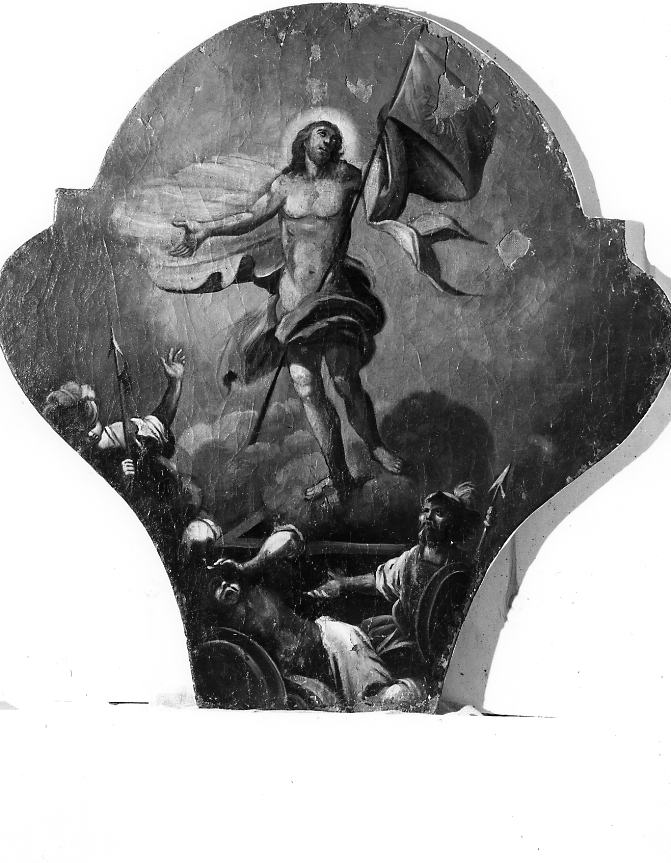resurrezione di Cristo (dipinto, ciclo) di Conversi Vito Antonio (sec. XVIII)