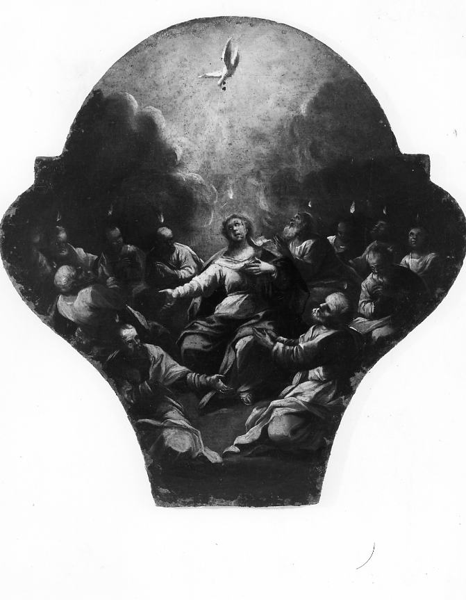 Pentecoste (dipinto, ciclo) di Conversi Vito Antonio (sec. XVIII)