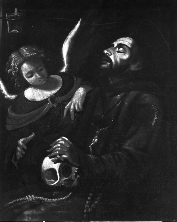 estasi di San Francesco d'Assisi (dipinto) - ambito Italia meridionale (prima metà sec. XVII)