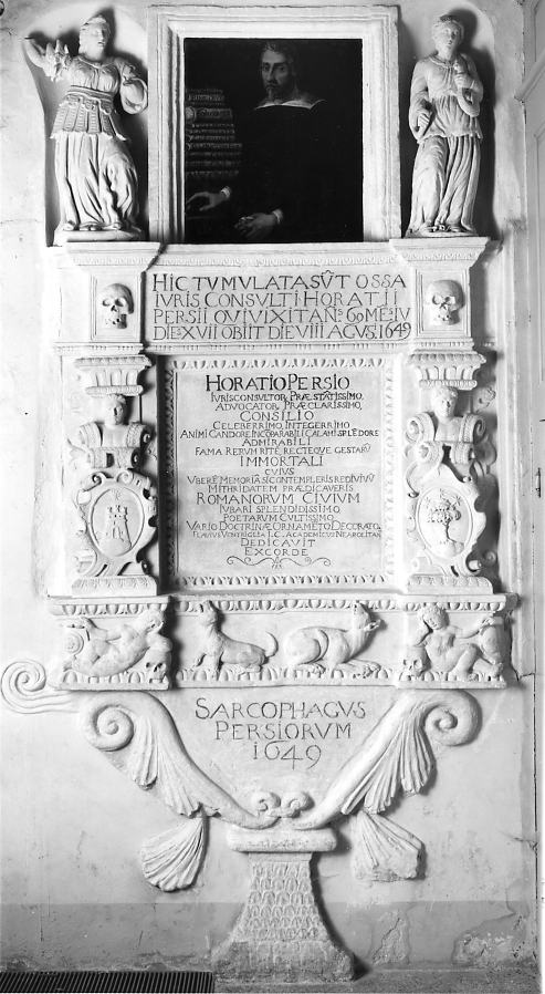 monumento funebre - bottega Italia meridionale (sec. XVII)