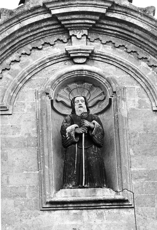San Francesco di Paola (statua) - bottega lucana (sec. XVIII)