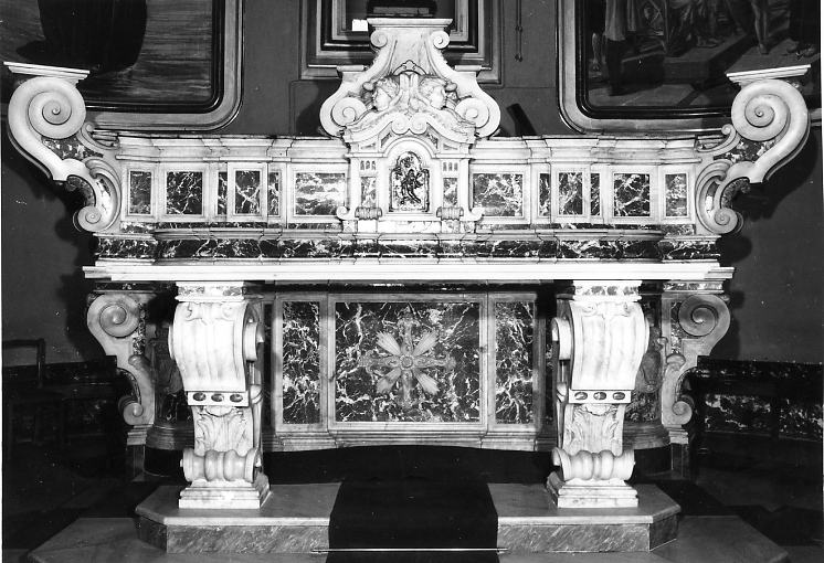 altare maggiore di Calabrese Pasquale, Belliazzi Raimondo (sec. XIX)