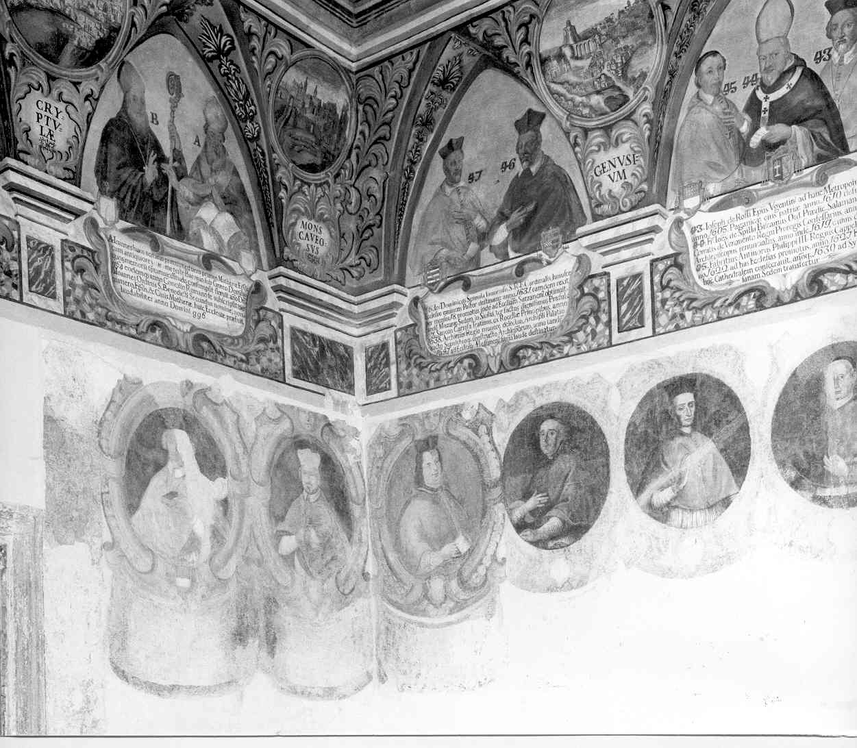 vescovi (dipinto, insieme) - ambito Italia meridionale (sec. XIX)