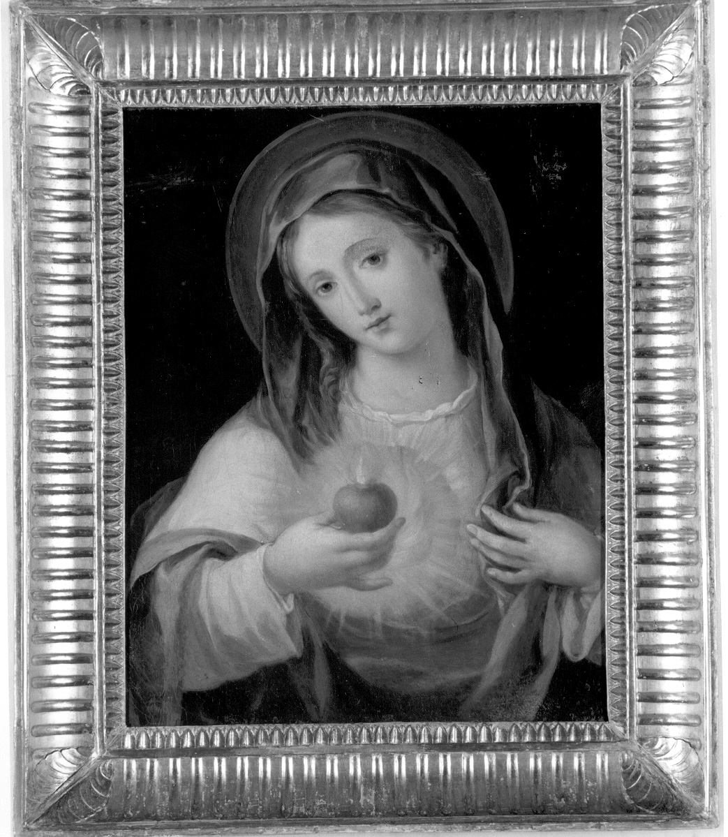 Sacro Cuore di Maria (dipinto) di Giusto Lorenzo (sec. XIX)