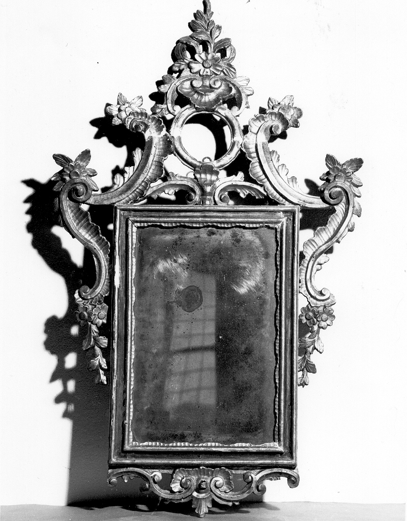 specchio, serie - bottega Italia meridionale (sec. XVIII)