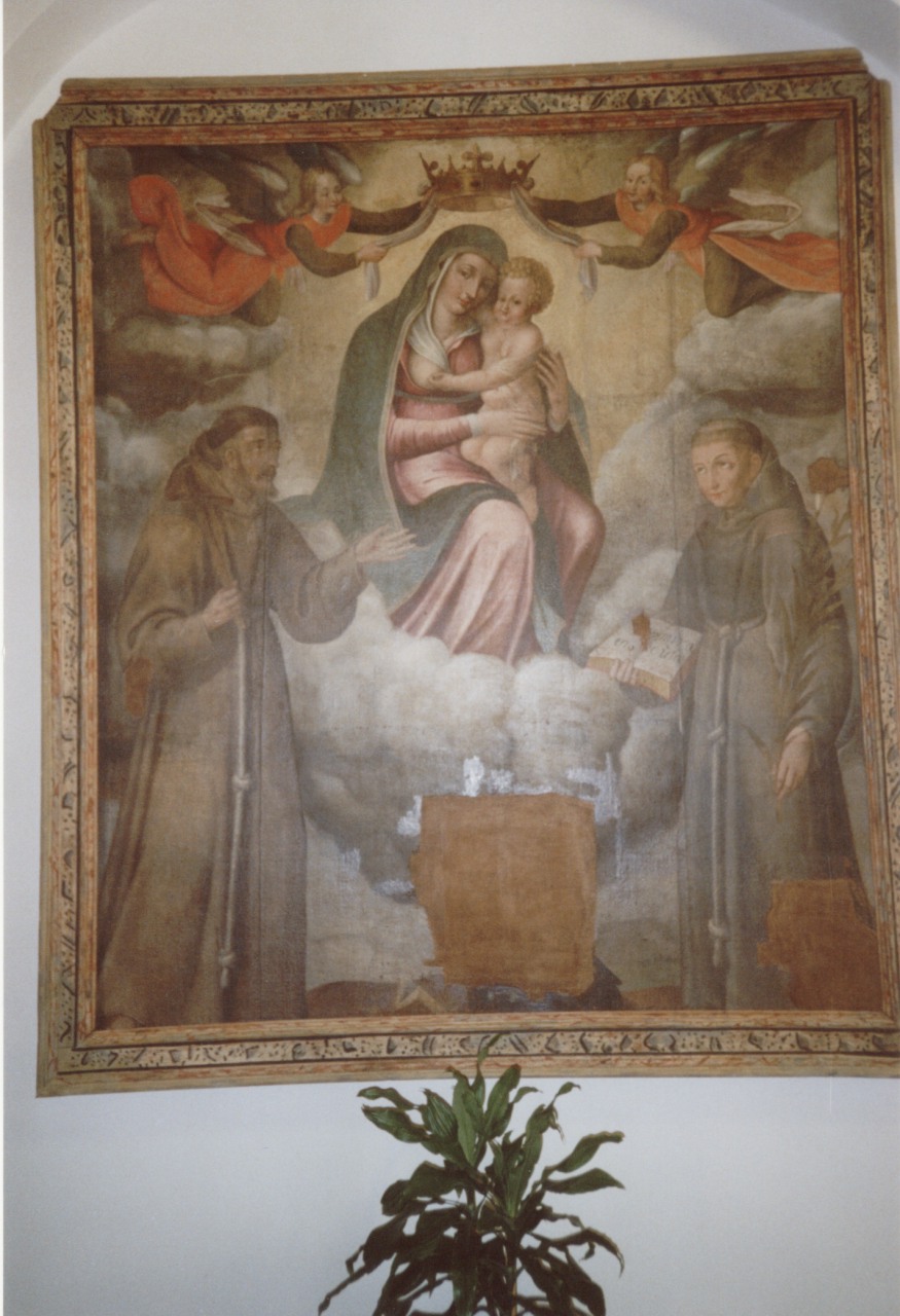 Madonna del Latte (dipinto) di Gliri Nicola (sec. XVII)