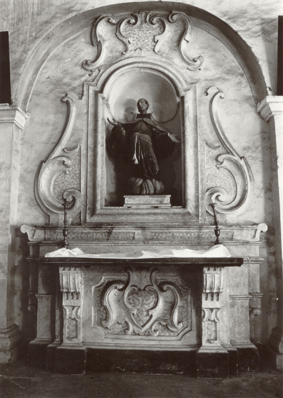 altare - a edicola - bottega lucana (metà sec. XVIII)
