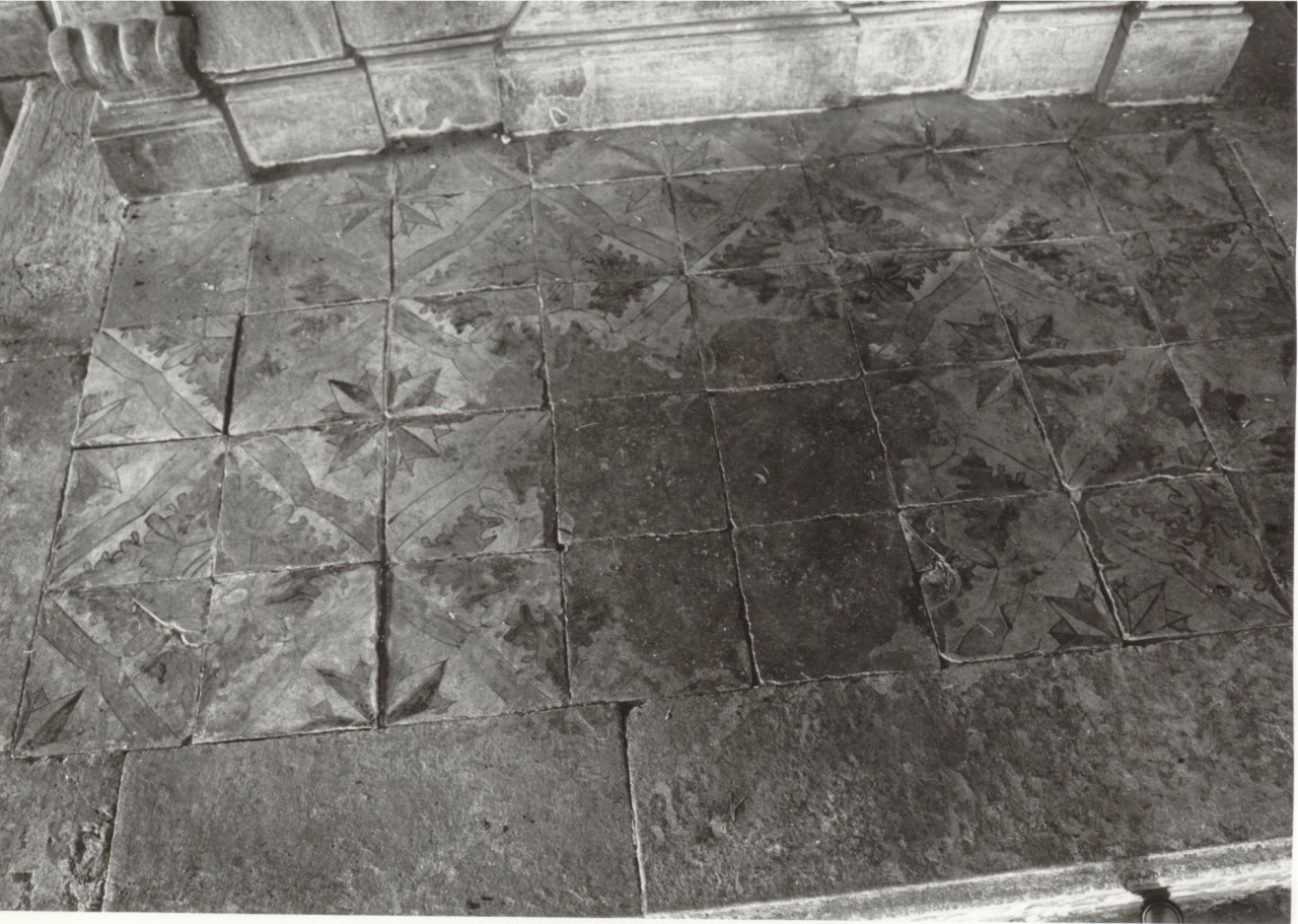 pavimentazione - bottega lucana (sec. XVI)