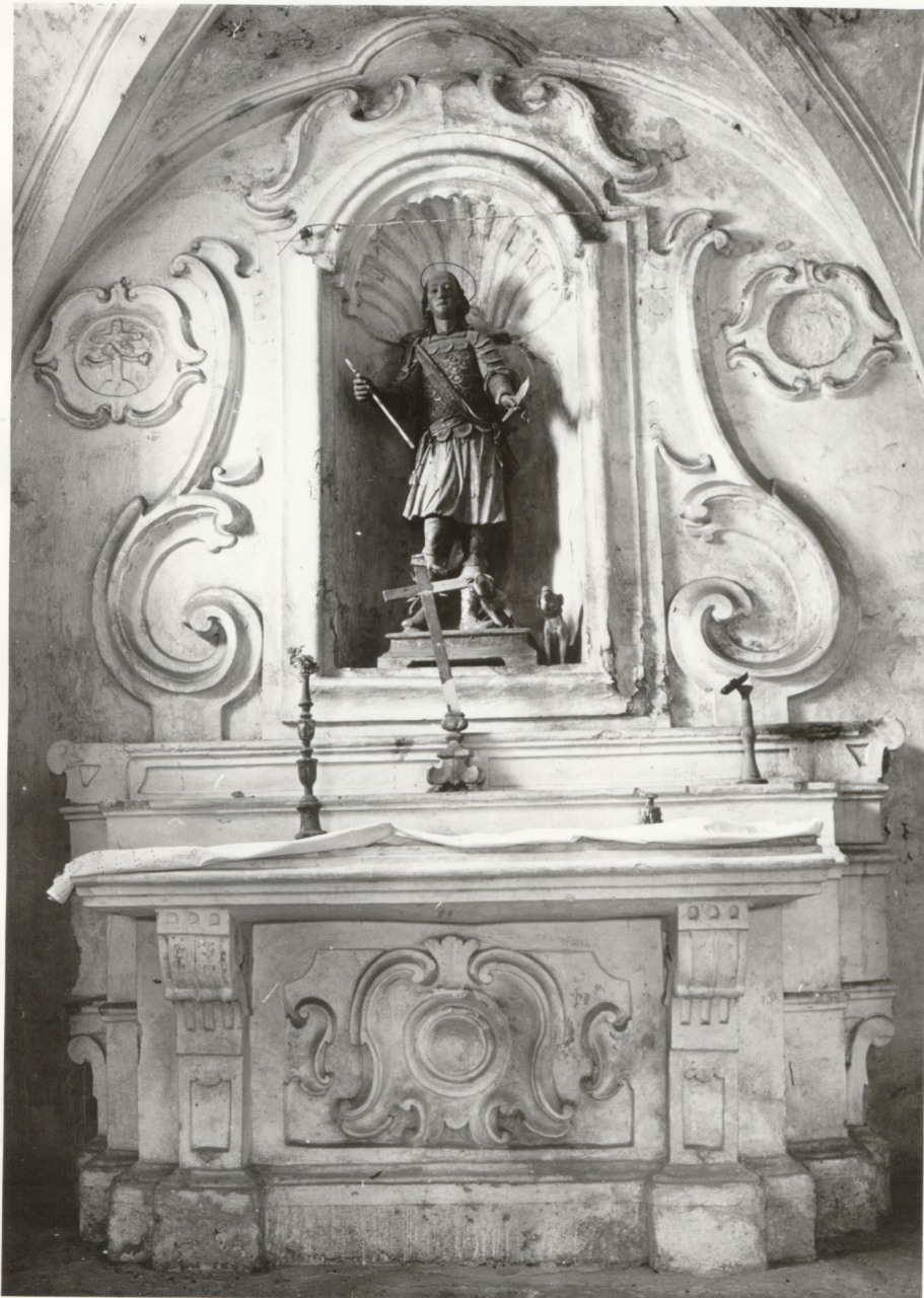 altare - a edicola - bottega lucana (sec. XVIII)