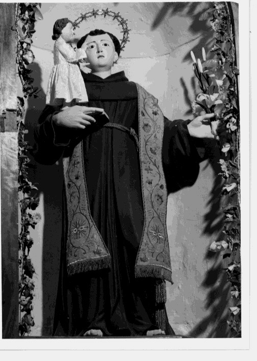 Sant'Antonio da Padova (scultura) - bottega Italia meridionale (fine/inizio secc. XIX/ XX)