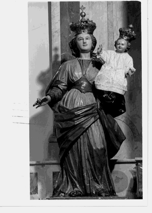 Madonna con Bambino (scultura) - bottega Italia meridionale (sec. XIX)