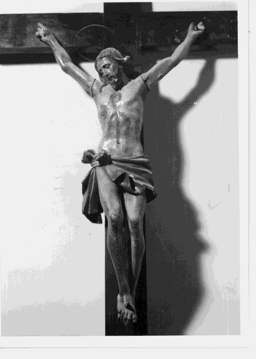 Cristo crocifisso (scultura) - bottega napoletana (seconda metà sec. XVIII)