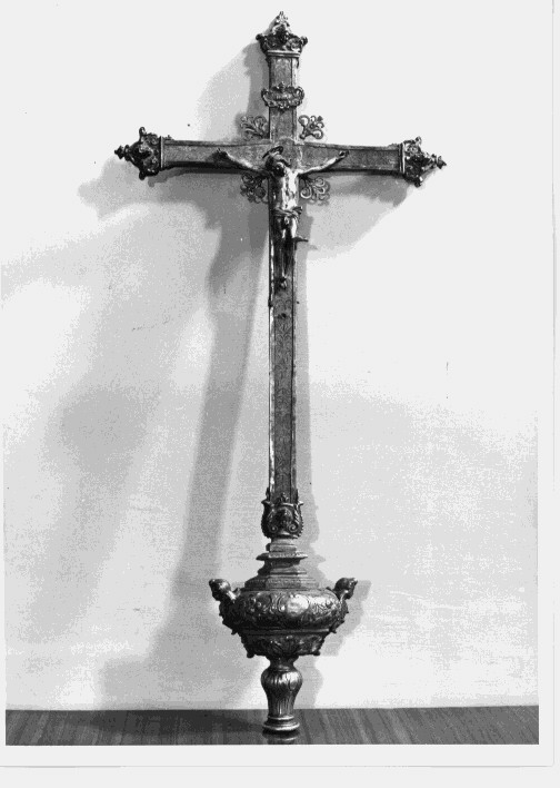 croce processionale di Cangiani Nicola (sec. XVII)