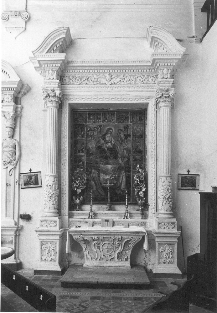 altare - bottega Italia meridionale (ultimo quarto sec. XVII)