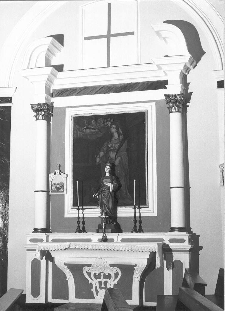 altare - bottega lucana (prima metà sec. XVIII)
