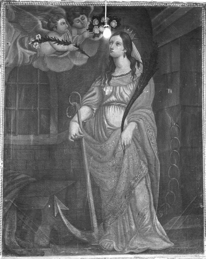 Santa Filomena Vergine e Martire (dipinto) - ambito Italia meridionale (prima metà sec. XIX)