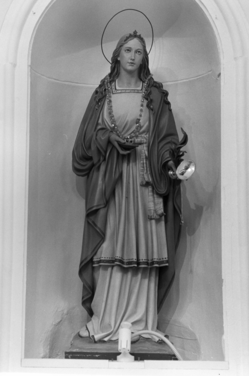 Santa Lucia (statua) di Malecore Giuseppe (bottega) (sec. XX)