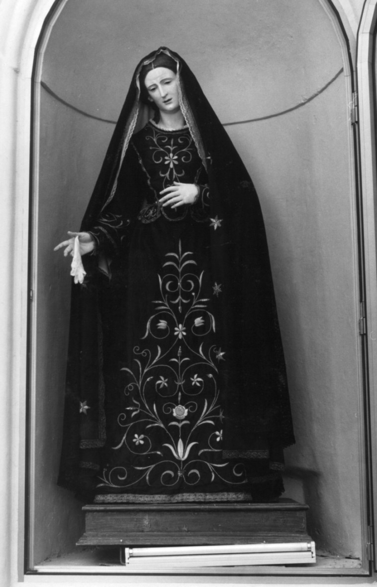 Madonna Addolorata (statua) - bottega lucana (prima metà sec. XX)