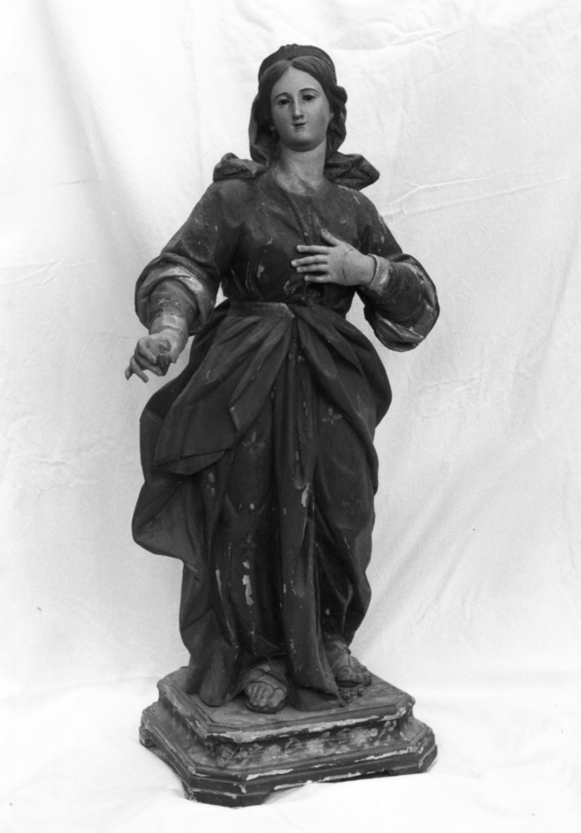 Santa Lucia (statua) - bottega campana (prima metà sec. XVIII)
