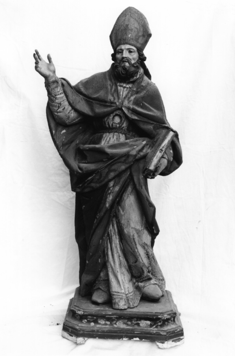 San Biagio (statua) - bottega campana (prima metà sec. XVIII)