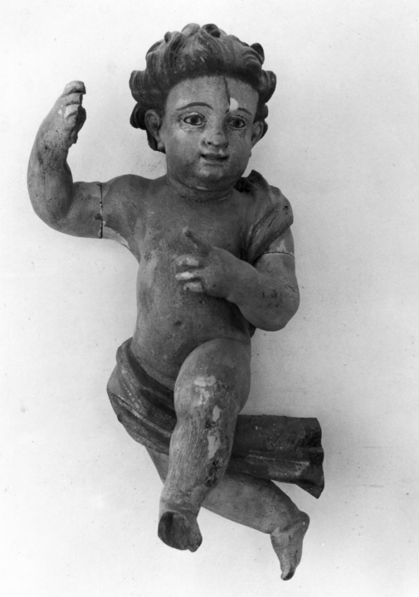 angioletto (statua) - bottega campana (seconda metà sec. XVIII)