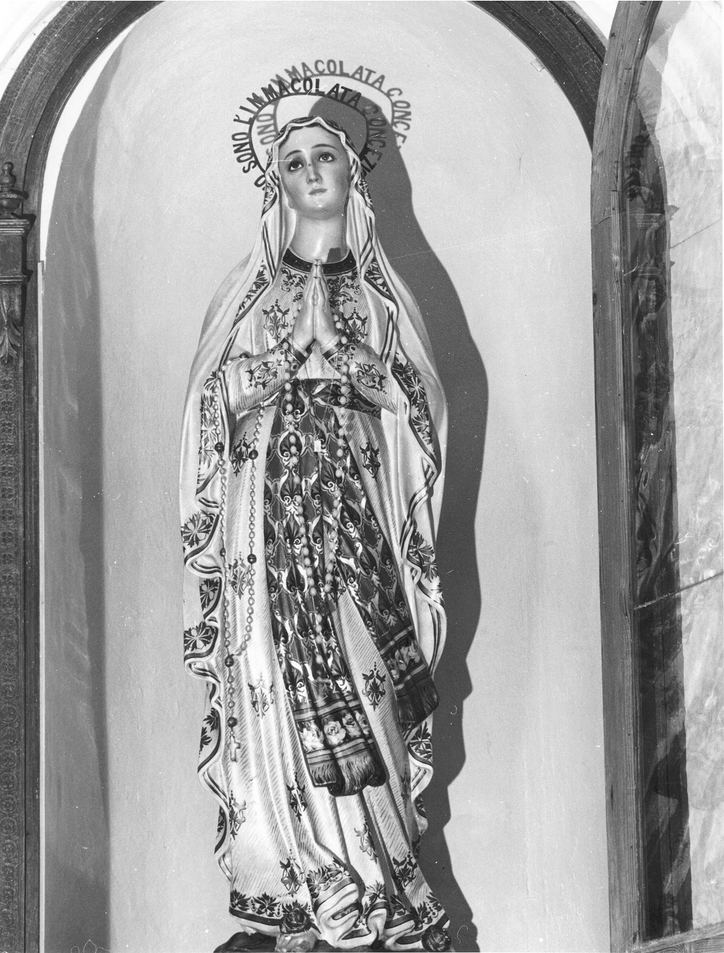 Madonna Immacolata (statua) di Ditta Ravasio-Guelfo (sec. XX)